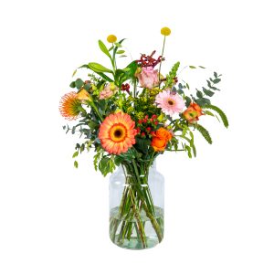 rond boeket roze (kopie)
